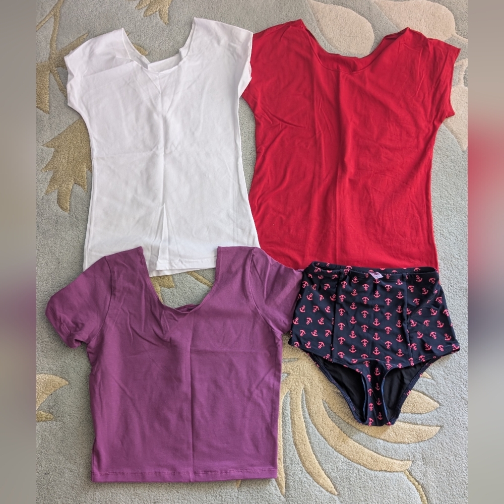American Apparel T-Shirt and Shorts Set